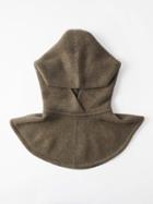 Raey - Knitted Responsible-cashmere Hood - Womens - Light Brown