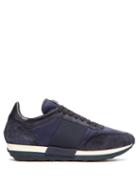 Matchesfashion.com Moncler - Horace Low Top Trainers - Mens - Navy Multi