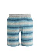 Faherty Reversible Striped Cotton Shorts