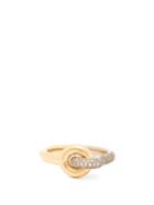 Matchesfashion.com Charlotte Chesnais Fine Jewellery - Maxi Twin Pav Diamond & 18kt Gold Ring - Womens - Gold