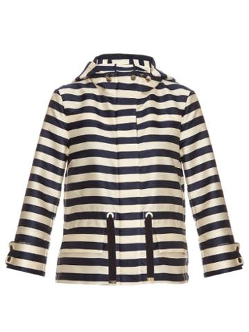 Moncler Corail Striped Twill Jacket