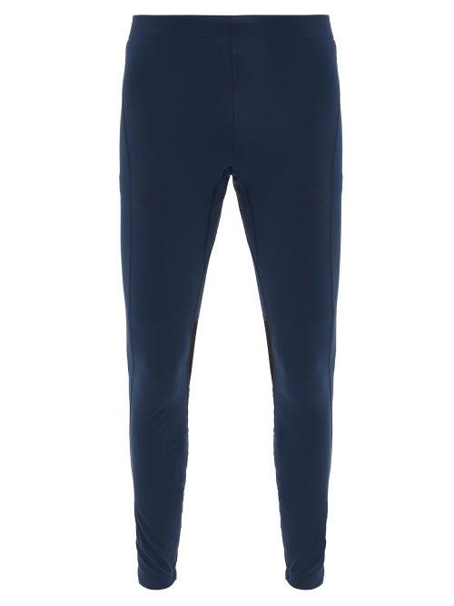 Matchesfashion.com Iffley Road - Windsor 3.0 Stretch-jersey Running Tights - Mens - Navy