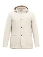 Mens Rtw Herno - Packable Hooded Padded Jacket - Mens - Cream