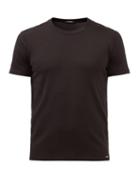 Tom Ford - Crew-neck Cotton-blend Jersey Pyjama Top - Mens - Black
