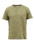 Officine Gnrale - Crew-neck Slubbed Cotton-jersey T-shirt - Mens - Khaki