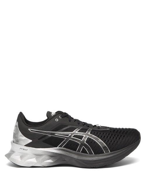 Matchesfashion.com Asics - Novablast Platinum Mesh Running Trainers - Mens - Black Silver