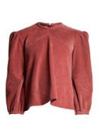 Isabel Marant Riley Round-neck Corduroy Top