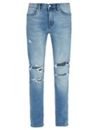 Matchesfashion.com Neuw - Rebel Form Ripped Jeans - Mens - Blue