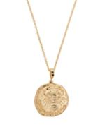 Matchesfashion.com Azlee - Coin Diamond & 18kt Gold Necklace - Womens - Gold