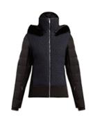 Matchesfashion.com Fusalp - Athena Quilted Panel Ski Jacket - Womens - Navy Multi