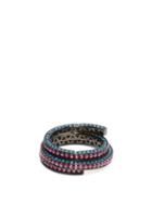 Matchesfashion.com Lynn Ban - Sonic Lab Sapphire & Rhodium Plated Ring - Womens - Pink