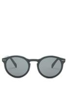 Matchesfashion.com Celine Eyewear - Round Acetate Sunglasses - Mens - Black