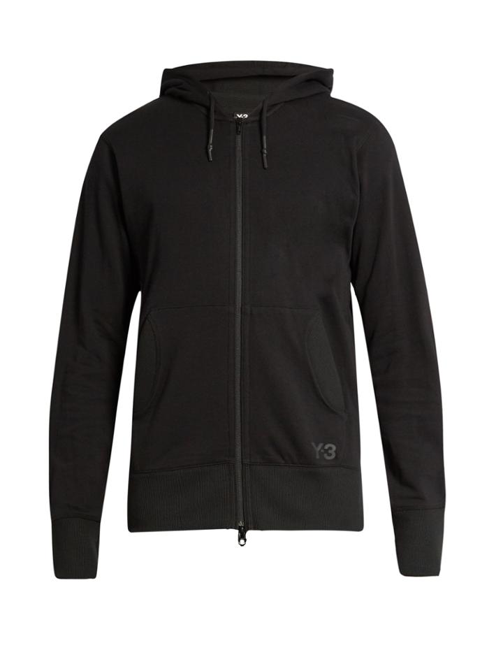 Y-3 Future Craft Zip-front Hooded Sweatshirt