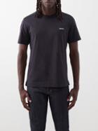 Zegna - Logo-embroidered Cotton-jersey T-shirt - Mens - Navy