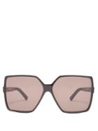 Saint Laurent Betty Squared-frame Sunglasses