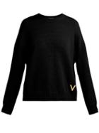Matchesfashion.com Valentino - Cashmere Sweater - Womens - Black