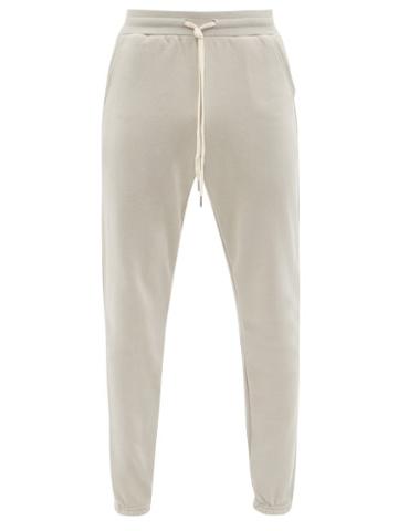 John Elliott - La Cotton-jersey Track Pants - Mens - Grey