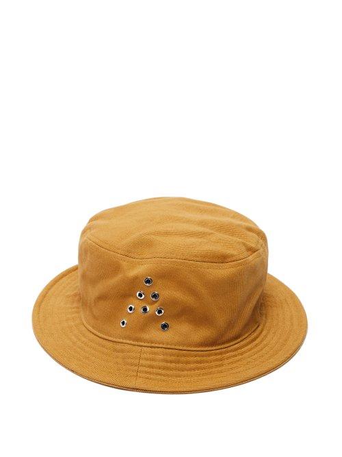 Matchesfashion.com Acne Studios - Buk A Cotton Twill Bucket Hat - Mens - Brown