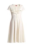 Staud Alice Knotted Front Cotton-poplin Dress