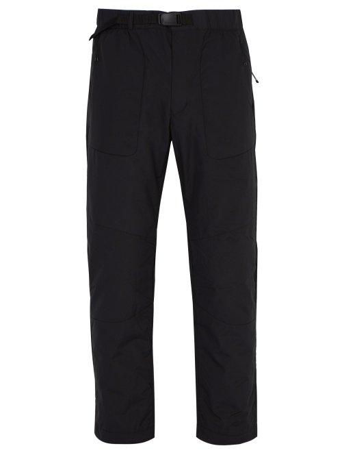 Matchesfashion.com Snow Peak - Octa Buckled Padded Trousers - Mens - Black