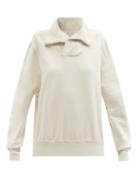 Ladies Rtw Les Tien - Yacht Brushed-back Cotton Sweatshirt - Womens - Ivory