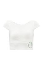 Marysia Sport - Iga Scalloped-edge Recycled-fibre Top - Womens - White