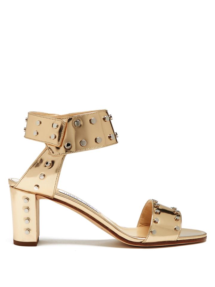 Jimmy Choo Veto 65mm Studded Leather Sandals