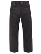 Matchesfashion.com Studio Nicholson - Bill 102 Selvedge-denim Wide-leg Jeans - Mens - Blue