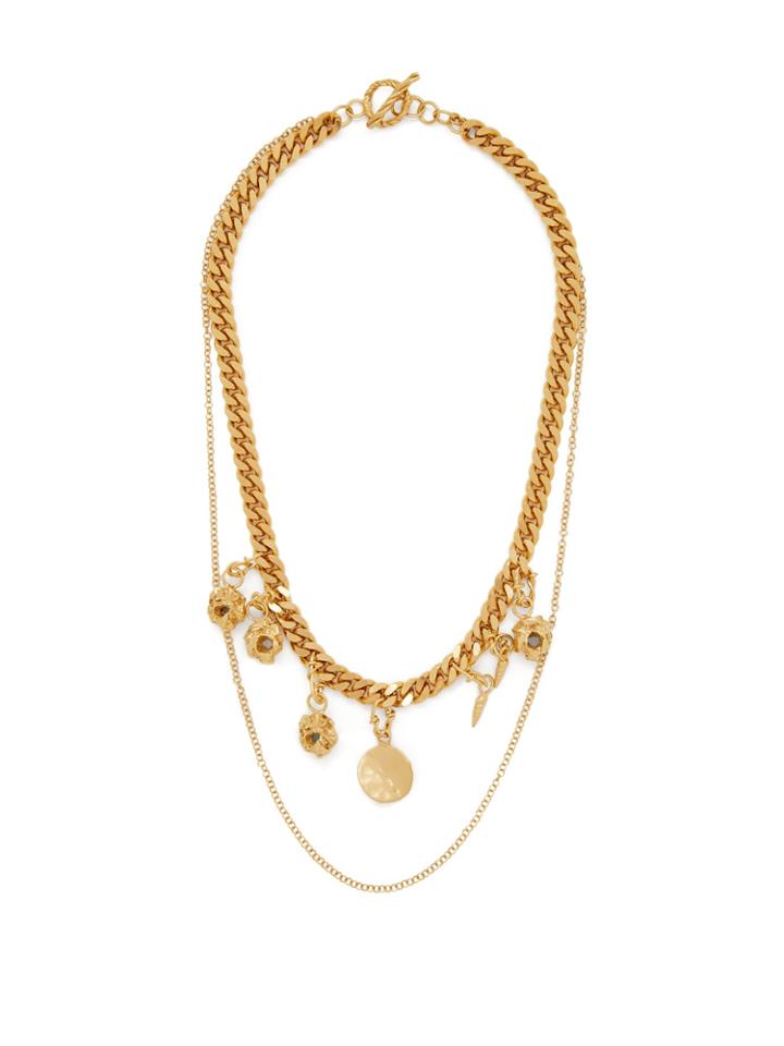 Orit Elhanati Alex 24kt Gold-plated Charm Necklace