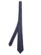 Brunello Cucinelli Striped Melange Linen Tie