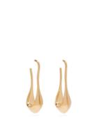 Matchesfashion.com Lemaire - Short Drop Earrings - Womens - Gold