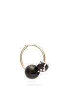 Proenza Schouler Cluster Beaded Hoop Single Earring