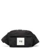 Matchesfashion.com Y-3 - Logo-patch Dual-strap Shell Cross-body Bag - Mens - Black