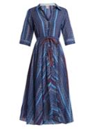 Le Sirenuse, Positano Lucy Geometric-print Cotton Dress