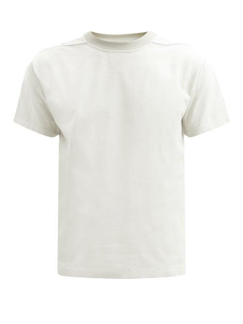 Mens Rtw Rick Owens - Level Cotton-jersey T-shirt - Mens - Grey