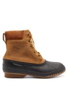 Matchesfashion.com Sorel - Cheyanne Ii Waterproof Nubuck Boots - Mens - Black Brown