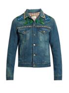 Gucci Embroidered Denim Jacket
