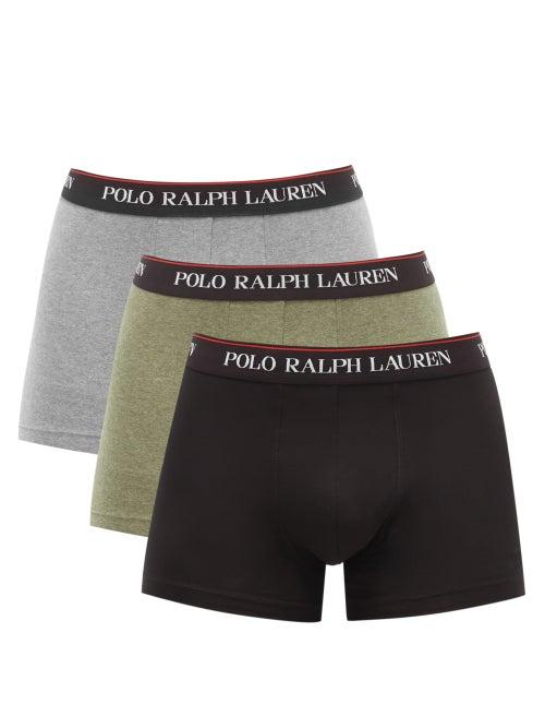 Matchesfashion.com Polo Ralph Lauren - Pack Of Three Cotton-blend Boxer Briefs - Mens - Multi