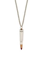 Matchesfashion.com Vetements - Bullet Pendant Necklace - Mens - Silver