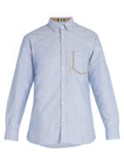 Burberry Classic Check-point Cotton Oxford Shirt