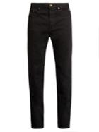 Saint Laurent Logo-embroidered Skinny Jeans