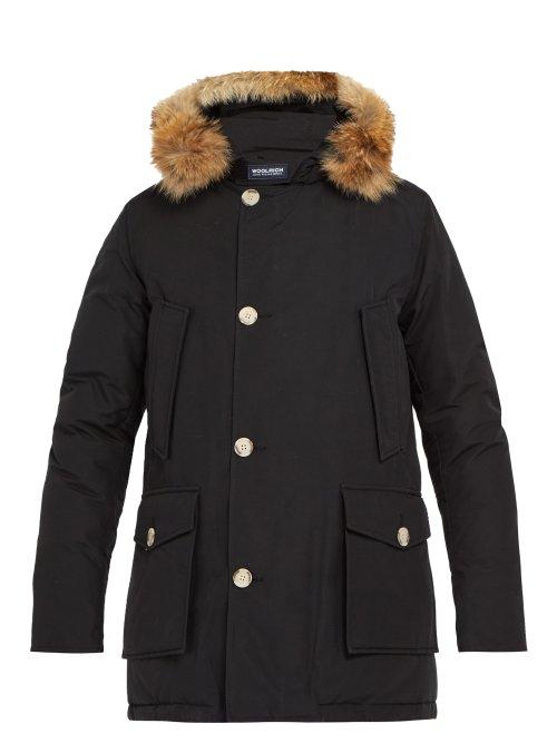 Matchesfashion.com Woolrich John Rich & Bros. - Arctic Down Filled Hooded Parka - Mens - Black