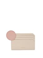 Matchesfashion.com Roksanda - Dot Bi Colour Leather Cardholder - Womens - White Multi