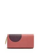 Roksanda Grained-leather Continental Wallet