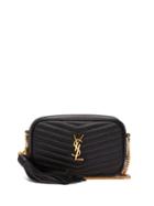 Matchesfashion.com Saint Laurent - Lou Mini Leather Cross Body Bag - Womens - Black