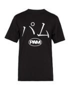 Matchesfashion.com P.a.m. - Reptilian Printed Cotton T Shirt - Mens - Black