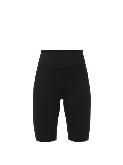 Matchesfashion.com Ernest Leoty - Adelaide Biker Shorts - Womens - Black