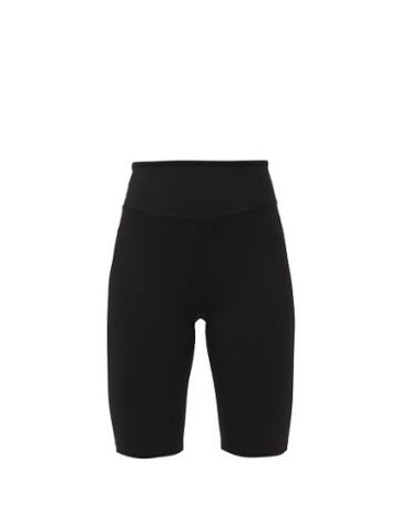 Matchesfashion.com Ernest Leoty - Adelaide Biker Shorts - Womens - Black