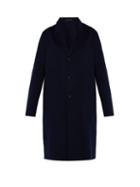 Matchesfashion.com Acne Studios - Chad Wool And Cashmere Blend Overcoat - Mens - Navy