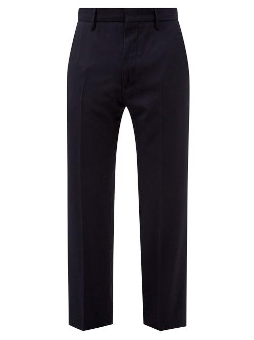 Sunflower - Mac Serge-twill Trousers - Mens - Navy